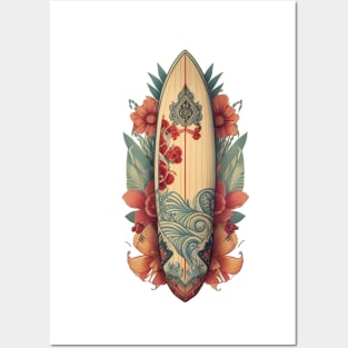 surfboard Posters and Art